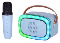 Trevi XR8A01 hordozható kék gyermek Bluetooth party box Audio-Video / Hifi / Multimédia - Party / DJ termék - Party termék - 495136