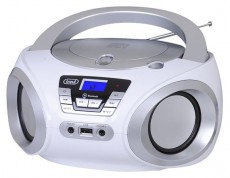 Trevi CMP 544BT hordozható fehér Bluetooth/FM/USB/AUX/CD boombox Audio-Video / Hifi / Multimédia - Hordozható CD / DVD / Multimédia készülék - Hordozható CD / Multimédia rádiómagnó / Boombox - 500457
