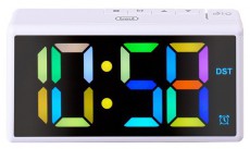 Trevi EC 886 White digit&aacute;lis feh&eacute;r &eacute;bresztő&oacute;ra H&aacute;ztart&aacute;s / Otthon / K&uuml;lt&eacute;r - &Oacute;ra - &Eacute;bresztő&oacute;ra - 500441