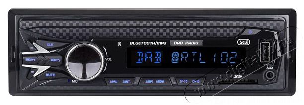 Trevi SCD 5751 DAB Bluetooth/USB aut&oacute;hifi fejegys&eacute;g Aut&oacute;hifi / Aut&oacute; felszerel&eacute;s - Aut&oacute;r&aacute;di&oacute; fejegys&eacute;g - Aut&oacute;r&aacute;di&oacute; fejegys&eacute;g - 500479