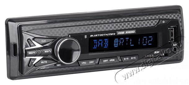 Trevi SCD 5751 DAB Bluetooth/USB aut&oacute;hifi fejegys&eacute;g Aut&oacute;hifi / Aut&oacute; felszerel&eacute;s - Aut&oacute;r&aacute;di&oacute; fejegys&eacute;g - Aut&oacute;r&aacute;di&oacute; fejegys&eacute;g - 500479
