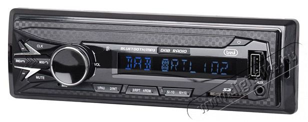 Trevi SCD 5751 DAB Bluetooth/USB aut&oacute;hifi fejegys&eacute;g Aut&oacute;hifi / Aut&oacute; felszerel&eacute;s - Aut&oacute;r&aacute;di&oacute; fejegys&eacute;g - Aut&oacute;r&aacute;di&oacute; fejegys&eacute;g - 500479
