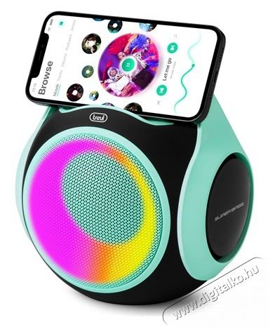 Trevi XR 8A202 t&uuml;rkiz Bluetooth hangsz&oacute;r&oacute; Audio-Video / Hifi / Multim&eacute;dia - Hordozhat&oacute;, vezet&eacute;k n&eacute;lk&uuml;li / bluetooth hangsug&aacute;rz&oacute; - Hordozhat&oacute;, vezet&eacute;k n&eacute;lk&uuml;li / bluetooth hangsug&aacute;rz&oacute; - 508932