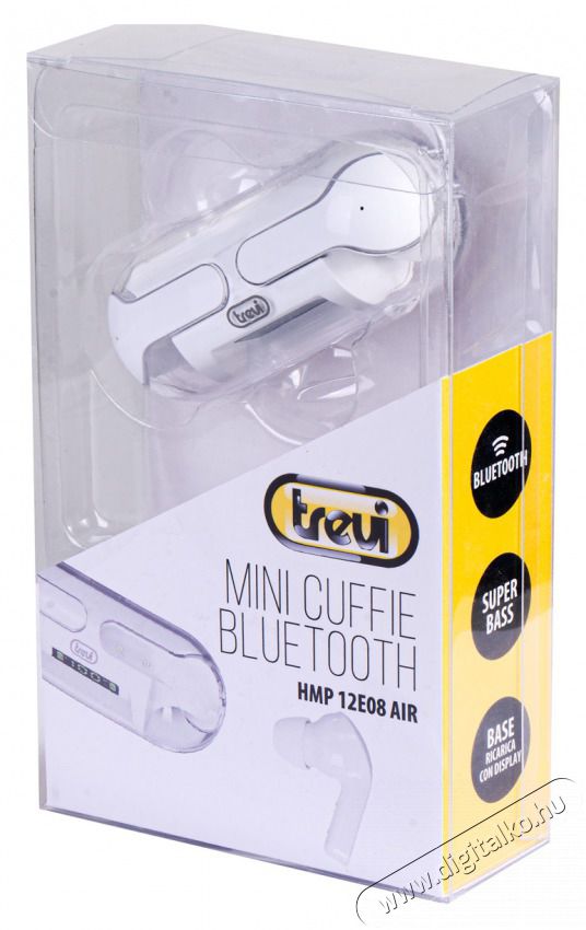 Trevi HMP 12E08 True Wireless Bluetooth feh&eacute;r f&uuml;lhallgat&oacute; Audio-Video / Hifi / Multim&eacute;dia - F&uuml;l &eacute;s Fejhallgat&oacute;k - F&uuml;lhallgat&oacute; - 515881