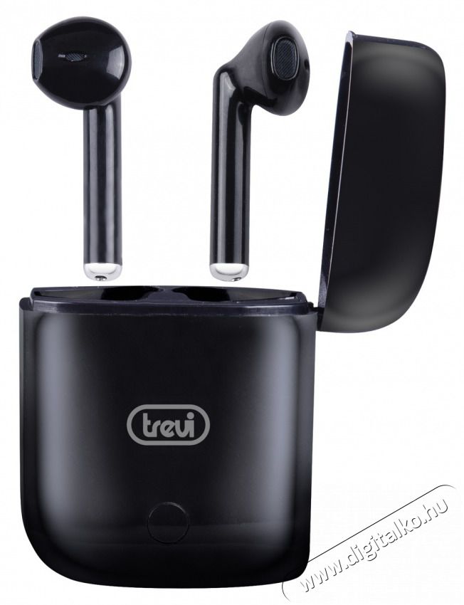 Trevi HMP 12E20 True Wireless Bluetooth fekete f&uuml;lhallgat&oacute; Audio-Video / Hifi / Multim&eacute;dia - F&uuml;l &eacute;s Fejhallgat&oacute;k - F&uuml;lhallgat&oacute; - 515882