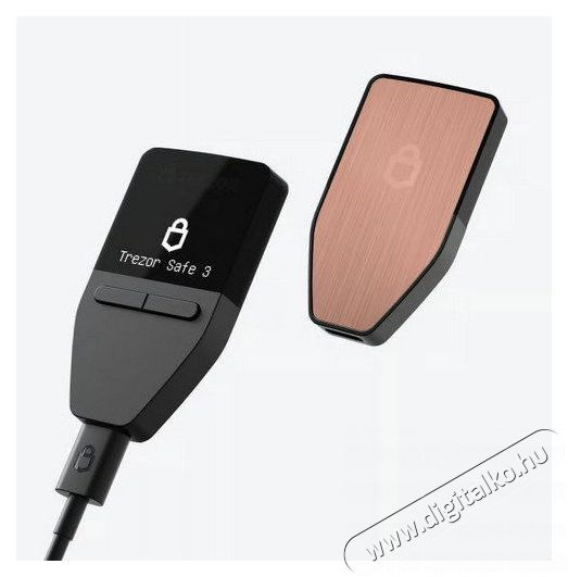 Trezor Safe 3 - Galactic Rose hardver p&eacute;nzt&aacute;rca Mobil / Kommunik&aacute;ci&oacute; / Smart - Okos eszk&ouml;z - Egy&eacute;b okos eszk&ouml;z - 529101