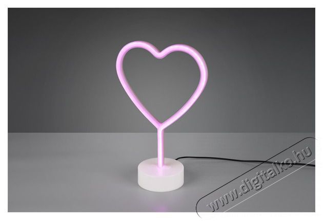 TRIO R55210101 Heart 30,5 cm USB asztali l&aacute;mpa H&aacute;ztart&aacute;s / Otthon / K&uuml;lt&eacute;r - Vil&aacute;g&iacute;t&aacute;s / elektromoss&aacute;g - Asztali l&aacute;mpa - 388230
