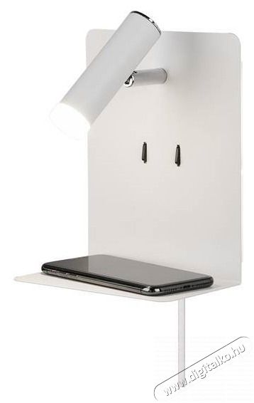 TRIO 2225570231 3000K/240lm/IP20/feh&eacute;r USB-s LED Fali l&aacute;mpa H&aacute;ztart&aacute;s / Otthon / K&uuml;lt&eacute;r - Vil&aacute;g&iacute;t&aacute;s / elektromoss&aacute;g - Fali / mennyezeti l&aacute;mpa - 392812