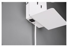TRIO 2225570231 3000K/240lm/IP20/feh&eacute;r USB-s LED Fali l&aacute;mpa H&aacute;ztart&aacute;s / Otthon / K&uuml;lt&eacute;r - Vil&aacute;g&iacute;t&aacute;s / elektromoss&aacute;g - Fali / mennyezeti l&aacute;mpa - 392812