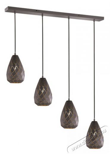 TRIO 301300442 Onyx 42W antracit f&uuml;ggesztett l&aacute;mpatest H&aacute;ztart&aacute;s / Otthon / K&uuml;lt&eacute;r - Vil&aacute;g&iacute;t&aacute;s / elektromoss&aacute;g - Fali / mennyezeti l&aacute;mpa - 395067