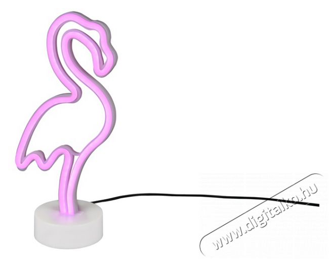 TRIO R55240101 Flamingo 32,5 cm USB asztali l&aacute;mpa H&aacute;ztart&aacute;s / Otthon / K&uuml;lt&eacute;r - Vil&aacute;g&iacute;t&aacute;s / elektromoss&aacute;g - Asztali l&aacute;mpa - 388425