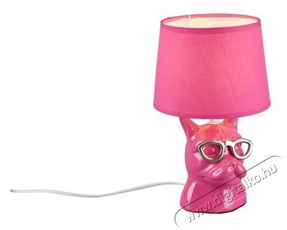 TRIO R50231093 Dosy r&oacute;zsasz&iacute;n asztali l&aacute;mpa H&aacute;ztart&aacute;s / Otthon / K&uuml;lt&eacute;r - Vil&aacute;g&iacute;t&aacute;s / elektromoss&aacute;g - Asztali l&aacute;mpa - 431498