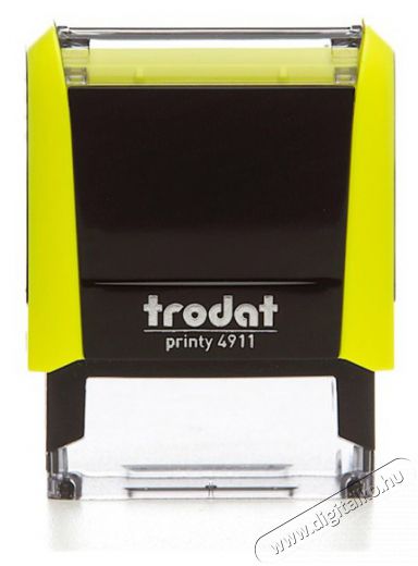 TRODAT 4911 Printy 4.0 neon s&aacute;rga b&eacute;lyegző Egy&eacute;b - Nem forgalmazzuk ! - 390461