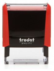 TRODAT 4912 Printy 4.0 piros b&eacute;lyegző - Iroda &eacute;s sz&aacute;m&iacute;t&aacute;stechnika - Egy&eacute;b sz&aacute;m&iacute;t&aacute;stechnikai term&eacute;k - 390465