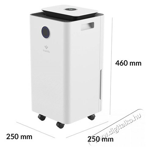 TRUELIFE AIR Dehumidifier DH5 Touch p&aacute;r&aacute;tlan&iacute;t&oacute; Sz&eacute;ps&eacute;g&aacute;pol&aacute;s / Eg&eacute;szs&eacute;g - L&eacute;gtiszt&iacute;t&oacute; / p&aacute;r&aacute;s&iacute;t&oacute; / p&aacute;r&aacute;tlan&iacute;t&oacute; - P&aacute;ramentes&iacute;tő - 481274