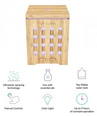 TRUELIFE AIR Diffuser D7 Bamboo diff&uacute;zor Sz&eacute;ps&eacute;g&aacute;pol&aacute;s / Eg&eacute;szs&eacute;g - L&eacute;gtiszt&iacute;t&oacute; / p&aacute;r&aacute;s&iacute;t&oacute; / p&aacute;r&aacute;tlan&iacute;t&oacute; - P&aacute;r&aacute;s&iacute;t&oacute; - 481102