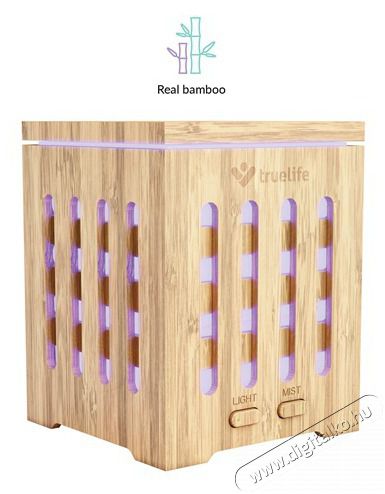 TRUELIFE AIR Diffuser D7 Bamboo diff&uacute;zor Sz&eacute;ps&eacute;g&aacute;pol&aacute;s / Eg&eacute;szs&eacute;g - L&eacute;gtiszt&iacute;t&oacute; / p&aacute;r&aacute;s&iacute;t&oacute; / p&aacute;r&aacute;tlan&iacute;t&oacute; - P&aacute;r&aacute;s&iacute;t&oacute; - 481102