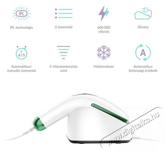 TRUELIFE BELLE IPL E5 epil&aacute;tor Sz&eacute;ps&eacute;g&aacute;pol&aacute;s / Eg&eacute;szs&eacute;g - Szőrtelen&iacute;tő / borotva - Női szőrtelen&iacute;tő - 484221