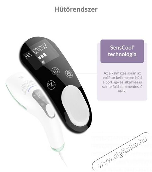 TRUELIFE BELLE IPL E5 epil&aacute;tor Sz&eacute;ps&eacute;g&aacute;pol&aacute;s / Eg&eacute;szs&eacute;g - Szőrtelen&iacute;tő / borotva - Női szőrtelen&iacute;tő - 484221