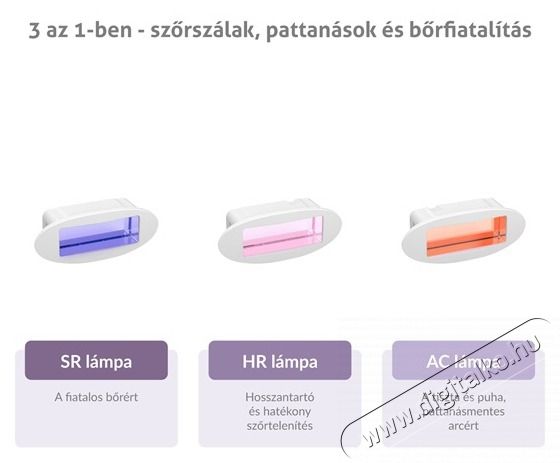 TRUELIFE BELLE IPL E5 epil&aacute;tor Sz&eacute;ps&eacute;g&aacute;pol&aacute;s / Eg&eacute;szs&eacute;g - Szőrtelen&iacute;tő / borotva - Női szőrtelen&iacute;tő - 484221