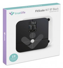 TRUELIFE FitScale W7 BT Black Bluetooth okosm&eacute;rleg Sz&eacute;ps&eacute;g&aacute;pol&aacute;s / Eg&eacute;szs&eacute;g - M&eacute;rleg - Szem&eacute;ly m&eacute;rleg - 480224