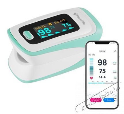 TRUELIFE Oximeter X5 BT pulzoxim&eacute;ter Sz&eacute;ps&eacute;g&aacute;pol&aacute;s / Eg&eacute;szs&eacute;g - V&eacute;rnyom&aacute;sm&eacute;rő - Kieg&eacute;sz&iacute;tő - 484071