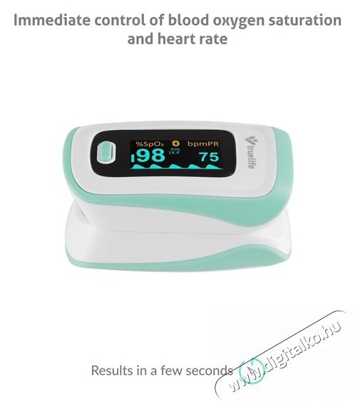 TRUELIFE Oximeter X5 BT pulzoxim&eacute;ter Sz&eacute;ps&eacute;g&aacute;pol&aacute;s / Eg&eacute;szs&eacute;g - V&eacute;rnyom&aacute;sm&eacute;rő - Kieg&eacute;sz&iacute;tő - 484071