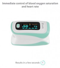 TRUELIFE Oximeter X5 BT pulzoxim&eacute;ter Sz&eacute;ps&eacute;g&aacute;pol&aacute;s / Eg&eacute;szs&eacute;g - V&eacute;rnyom&aacute;sm&eacute;rő - Kieg&eacute;sz&iacute;tő - 484071