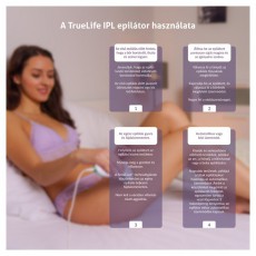 TRUELIFE BELLE IPL E3 epil&aacute;tor Sz&eacute;ps&eacute;g&aacute;pol&aacute;s / Eg&eacute;szs&eacute;g - Szőrtelen&iacute;tő / borotva - Női szőrtelen&iacute;tő - 501810