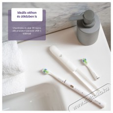 TRUELIFE SonicBrush Slim20 White Elektromos fogkefe Sz&eacute;ps&eacute;g&aacute;pol&aacute;s / Eg&eacute;szs&eacute;g - Sz&aacute;j / fog &aacute;pol&aacute;s - Elektromos fogkefe - 526515