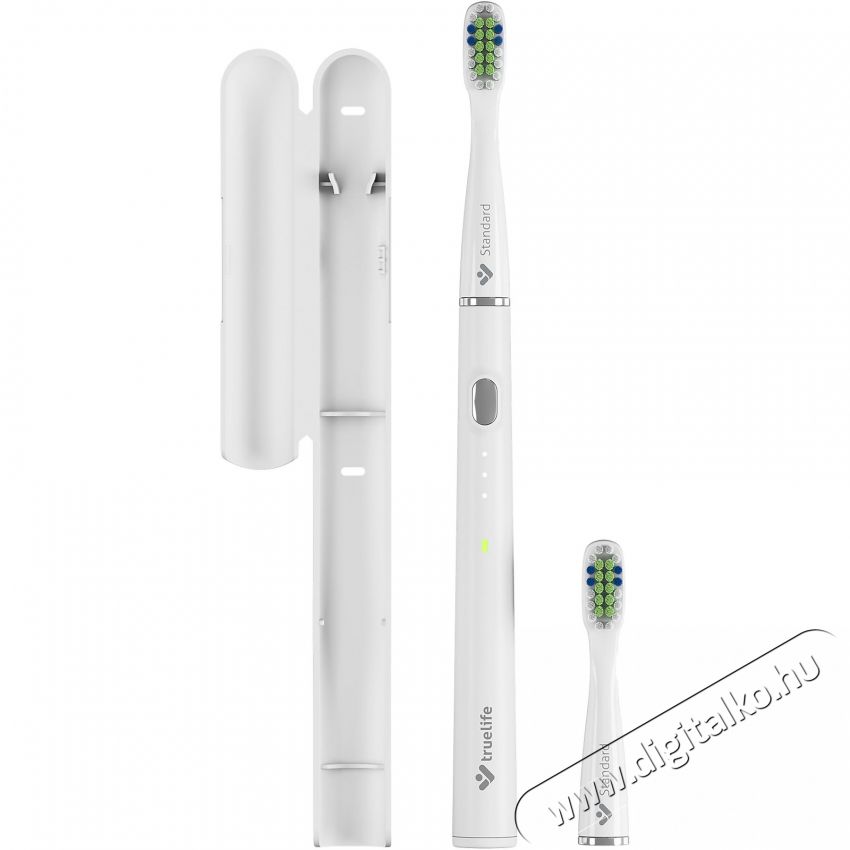 TRUELIFE SonicBrush Slim20 White Elektromos fogkefe Sz&eacute;ps&eacute;g&aacute;pol&aacute;s / Eg&eacute;szs&eacute;g - Sz&aacute;j / fog &aacute;pol&aacute;s - Elektromos fogkefe - 526515