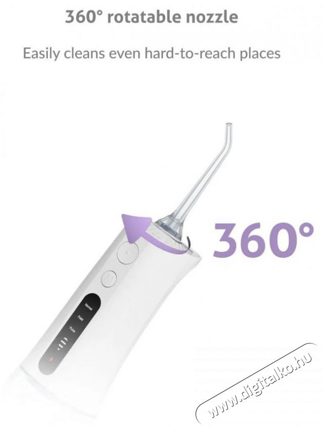 TRUELIFE AquaFloss Compact L100 Elektromos sz&aacute;jzuhany Sz&eacute;ps&eacute;g&aacute;pol&aacute;s / Eg&eacute;szs&eacute;g - Sz&aacute;j / fog &aacute;pol&aacute;s - Sz&aacute;jzuhany - 530302