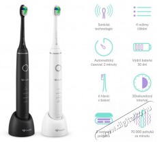 TRUELIFE SonicBrush Compact Duo Elektromos fogkefe Sz&eacute;ps&eacute;g&aacute;pol&aacute;s / Eg&eacute;szs&eacute;g - Sz&aacute;j / fog &aacute;pol&aacute;s - Elektromos fogkefe - 526506