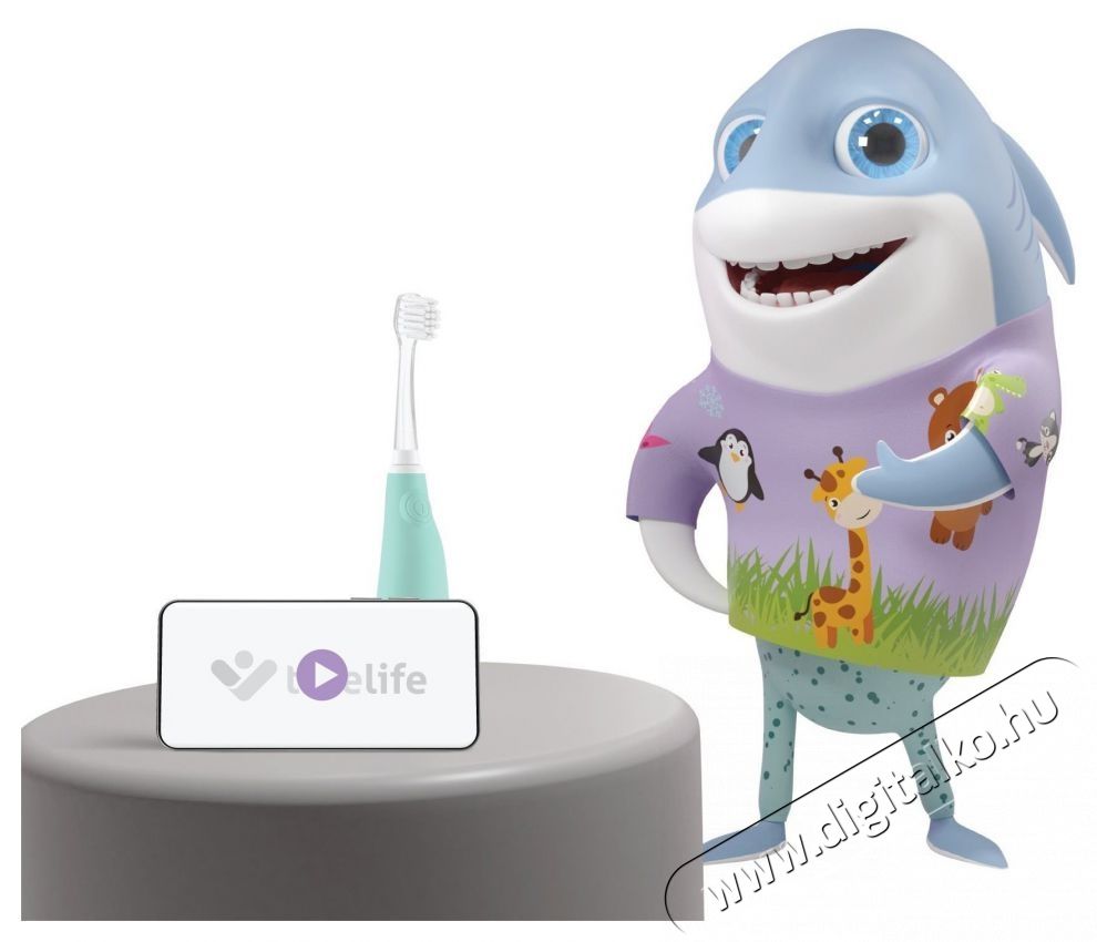 TRUELIFE SonicBrush Baby G Elektromos fogkefe Sz&eacute;ps&eacute;g&aacute;pol&aacute;s / Eg&eacute;szs&eacute;g - Sz&aacute;j / fog &aacute;pol&aacute;s - Elektromos fogkefe - 526496