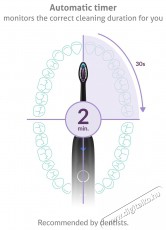 TRUELIFE SonicBrush Clean70 UV Elektromos fogkefe Sz&eacute;ps&eacute;g&aacute;pol&aacute;s / Eg&eacute;szs&eacute;g - Sz&aacute;j / fog &aacute;pol&aacute;s - Elektromos fogkefe - 526500