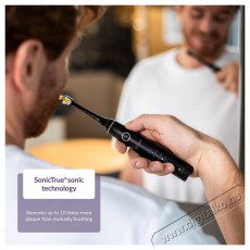 TRUELIFE SonicBrush Compact Black Elektromos fogkefe Sz&eacute;ps&eacute;g&aacute;pol&aacute;s / Eg&eacute;szs&eacute;g - Sz&aacute;j / fog &aacute;pol&aacute;s - Elektromos fogkefe - 526503