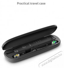 TRUELIFE SonicBrush Compact Black Elektromos fogkefe Sz&eacute;ps&eacute;g&aacute;pol&aacute;s / Eg&eacute;szs&eacute;g - Sz&aacute;j / fog &aacute;pol&aacute;s - Elektromos fogkefe - 526503