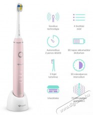 TRUELIFE SonicBrush Compact Pink Elektromos fogkefe Sz&eacute;ps&eacute;g&aacute;pol&aacute;s / Eg&eacute;szs&eacute;g - Sz&aacute;j / fog &aacute;pol&aacute;s - Elektromos fogkefe - 526507