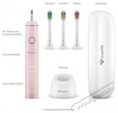 TRUELIFE SonicBrush Compact Pink Elektromos fogkefe Sz&eacute;ps&eacute;g&aacute;pol&aacute;s / Eg&eacute;szs&eacute;g - Sz&aacute;j / fog &aacute;pol&aacute;s - Elektromos fogkefe - 526507