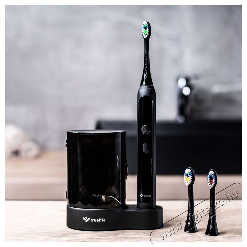 TRUELIFE SonicBrush K150 UV Elektromos fogkefe Sz&eacute;ps&eacute;g&aacute;pol&aacute;s / Eg&eacute;szs&eacute;g - Sz&aacute;j / fog &aacute;pol&aacute;s - Elektromos fogkefe - 526512