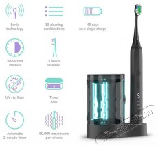 TRUELIFE SonicBrush K150 UV Elektromos fogkefe Sz&eacute;ps&eacute;g&aacute;pol&aacute;s / Eg&eacute;szs&eacute;g - Sz&aacute;j / fog &aacute;pol&aacute;s - Elektromos fogkefe - 526512