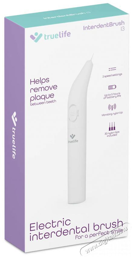 TRUELIFE InterdentBrush I3 elektromos fogkefe Sz&eacute;ps&eacute;g&aacute;pol&aacute;s / Eg&eacute;szs&eacute;g - Sz&aacute;j / fog &aacute;pol&aacute;s - Elektromos fogkefe - 529203