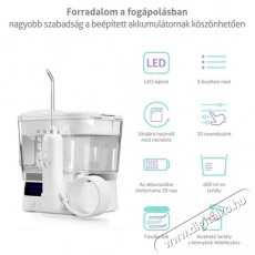 TRUELIFE AquaFloss Station F300 White Elektromos sz&aacute;jzuhany Sz&eacute;ps&eacute;g&aacute;pol&aacute;s / Eg&eacute;szs&eacute;g - Sz&aacute;j / fog &aacute;pol&aacute;s - Sz&aacute;jzuhany - 540552