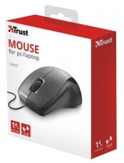 Trust Carve USB eg&eacute;r - fekete Iroda &eacute;s sz&aacute;m&iacute;t&aacute;stechnika - Eg&eacute;r - Vezet&eacute;kes eg&eacute;r - 368526