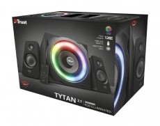 Trust Gaming GXT 629 Tytan 2.1 RGB hangsug&aacute;rz&oacute; szett - 22944 Audio-Video / Hifi / Multim&eacute;dia - Hangfal - Hangfalszett - Hangfalszett - 344621