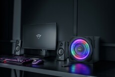 Trust Gaming GXT 629 Tytan 2.1 RGB hangsug&aacute;rz&oacute; szett - 22944 Audio-Video / Hifi / Multim&eacute;dia - Hangfal - Hangfalszett - Hangfalszett - 344621