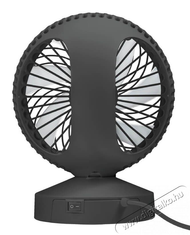 Trust Ventu USB ventil&aacute;tor - fekete (22584) Iroda &eacute;s sz&aacute;m&iacute;t&aacute;stechnika - Notebook kieg&eacute;sz&iacute;tő - USB ventil&aacute;tor - 339674