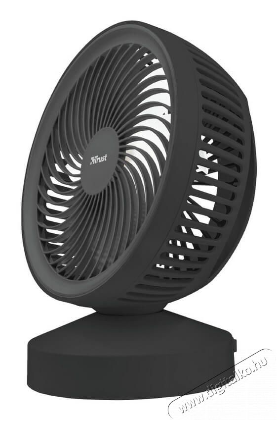 Trust Ventu USB ventil&aacute;tor - fekete (22584) Iroda &eacute;s sz&aacute;m&iacute;t&aacute;stechnika - Notebook kieg&eacute;sz&iacute;tő - USB ventil&aacute;tor - 339674