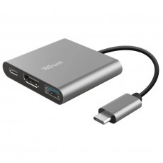 Trust Dalyx 3in1 USB-C adapter Iroda és számítástechnika - Notebook kiegészítő - USB hub / elosztó - 379947