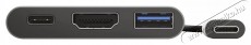 Trust Dalyx 3in1 USB-C adapter Iroda &eacute;s sz&aacute;m&iacute;t&aacute;stechnika - Notebook kieg&eacute;sz&iacute;tő - USB hub / eloszt&oacute; - 379947